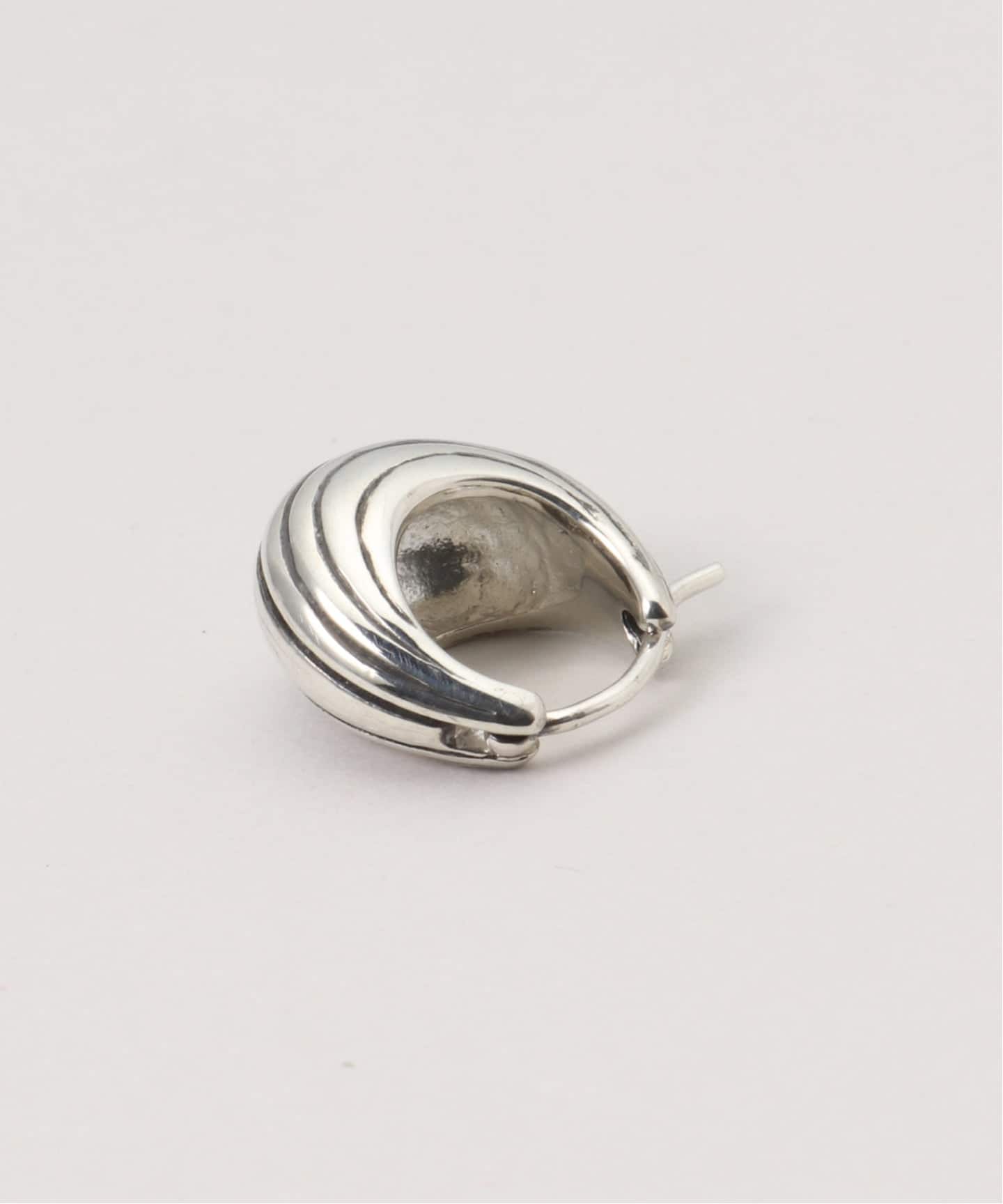 R.ALAGAN SHIMA HOOPS SILVER（ピアス（両耳用））｜EYETHINK