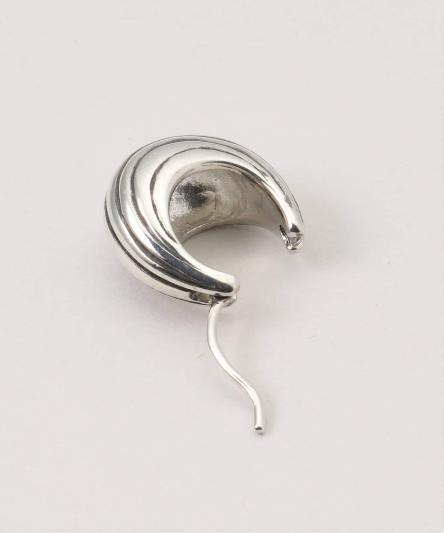 R.ALAGAN SHIMA HOOPS SILVER（ピアス（両耳用））｜EYETHINK