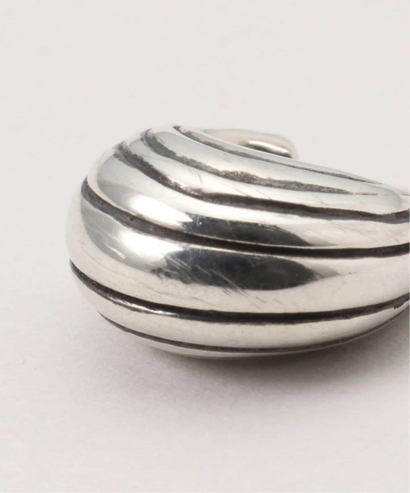 R.ALAGAN SHIMA HOOPS SILVER（ピアス（両耳用））｜EYETHINK
