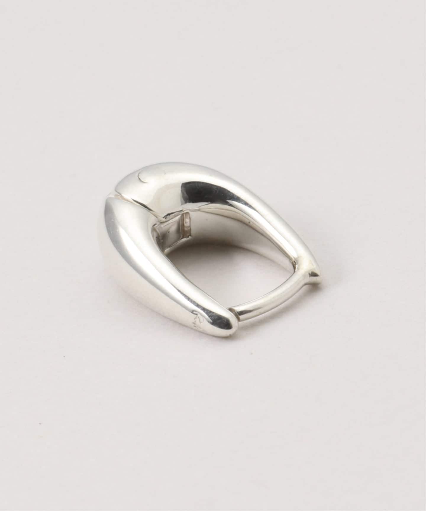 R.ALAGAN TINY TINY PUFFY HOOPS SILVER（ピアス（両耳用