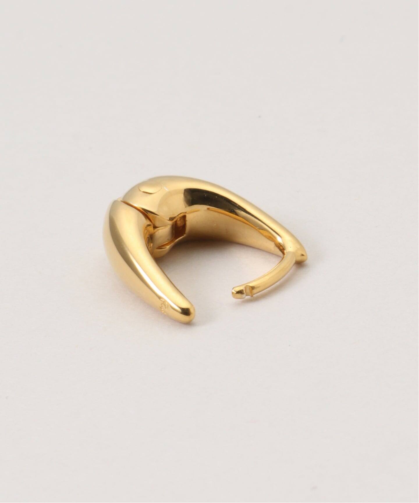 R.ALAGAN TINY TINY PUFFY HOOPS GOLD（ピアス（両耳用））｜EYETHINK