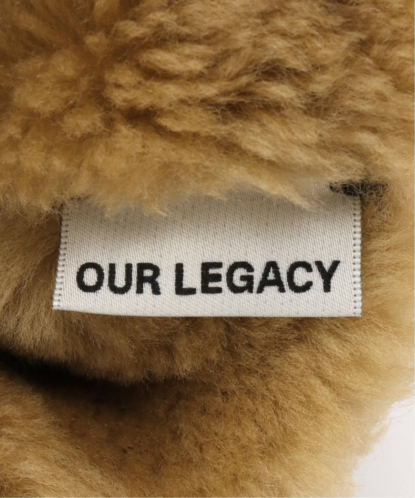 OUR LEGACY シアリング レザー グローブ L アワーレガシー ボア OUR LEGACY / アワーレガシー】BLIZZARD GLOVE medium（手袋