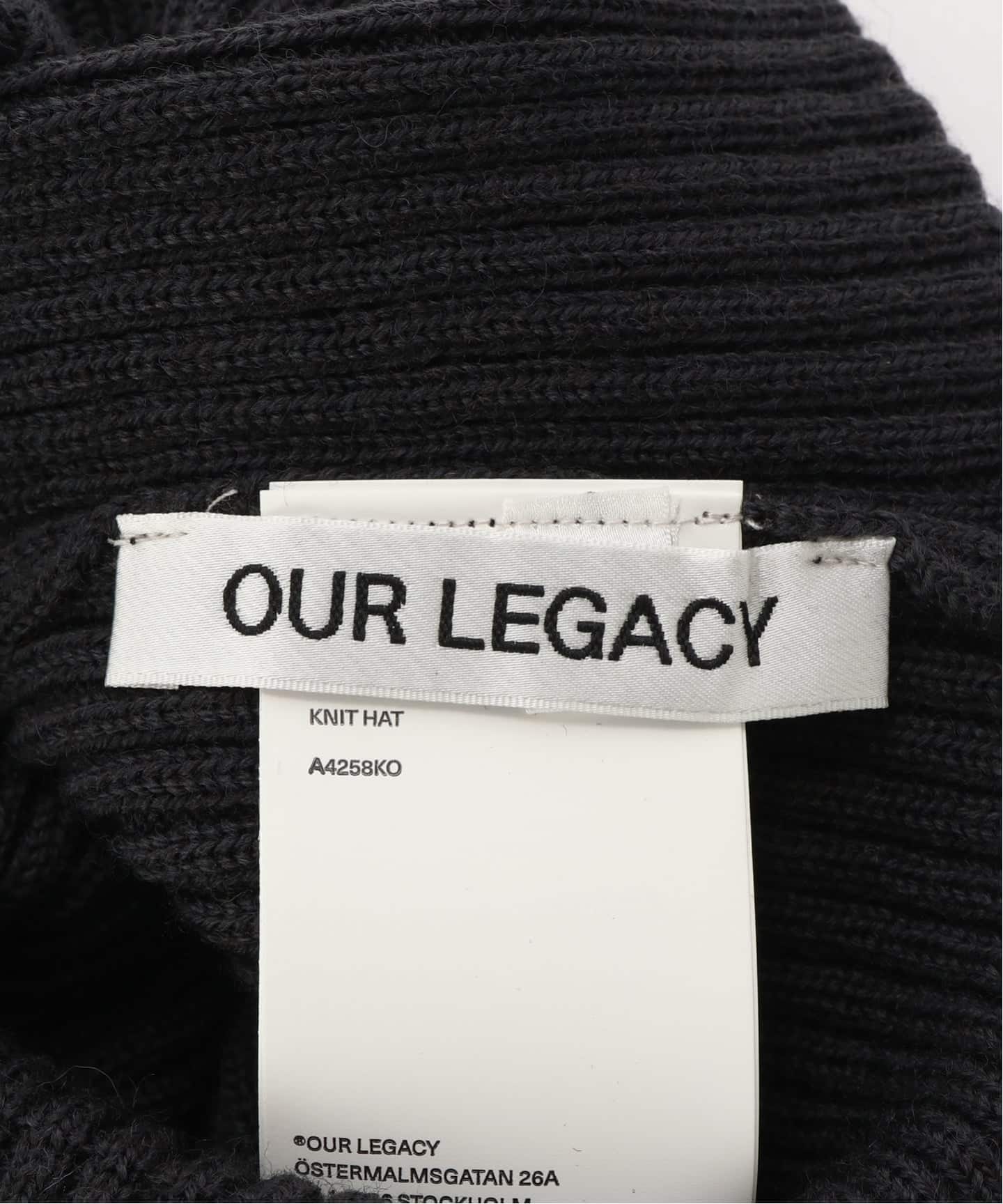Our Legacy 24FW ダイヤモンドニットキャップ Our Legacy（アワー