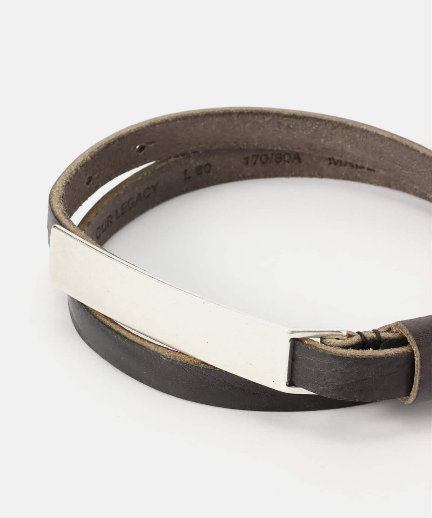 OUR LEGACY STRAP BELT 80 Black（ベルト）｜EYETHINK（アイシンク）の