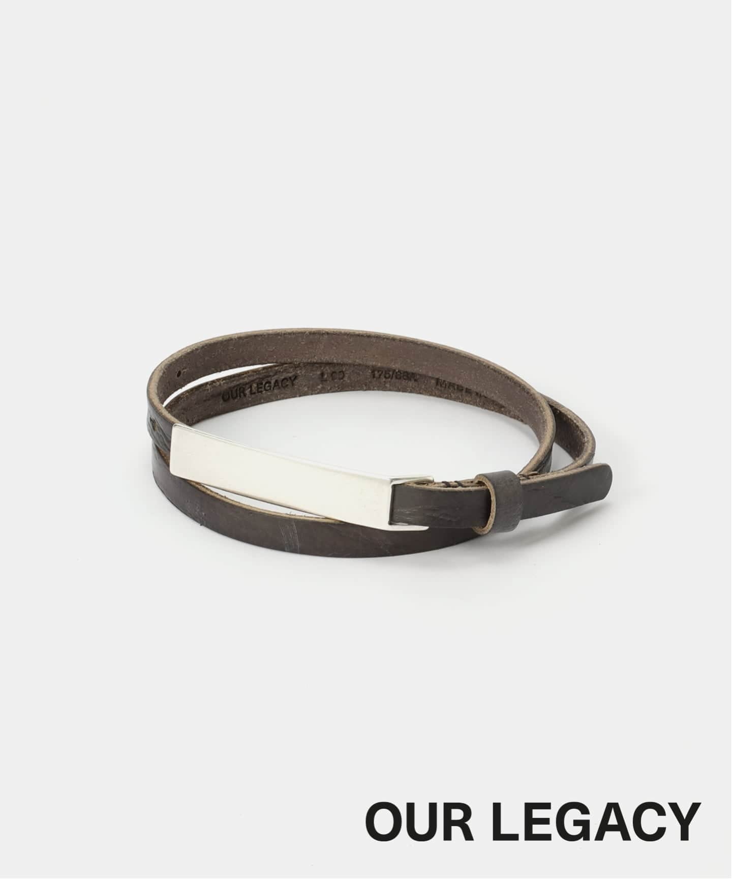 OUR LEGACY STRAP BELT 90 Black（ベルト）｜EYETHINK（アイシンク）の