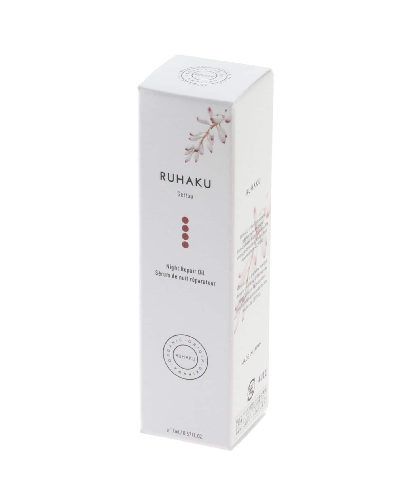 ☆【RUHAKU/琉白(ルハク)】月桃ナイトリペアオイル（美容液）｜L'EAU