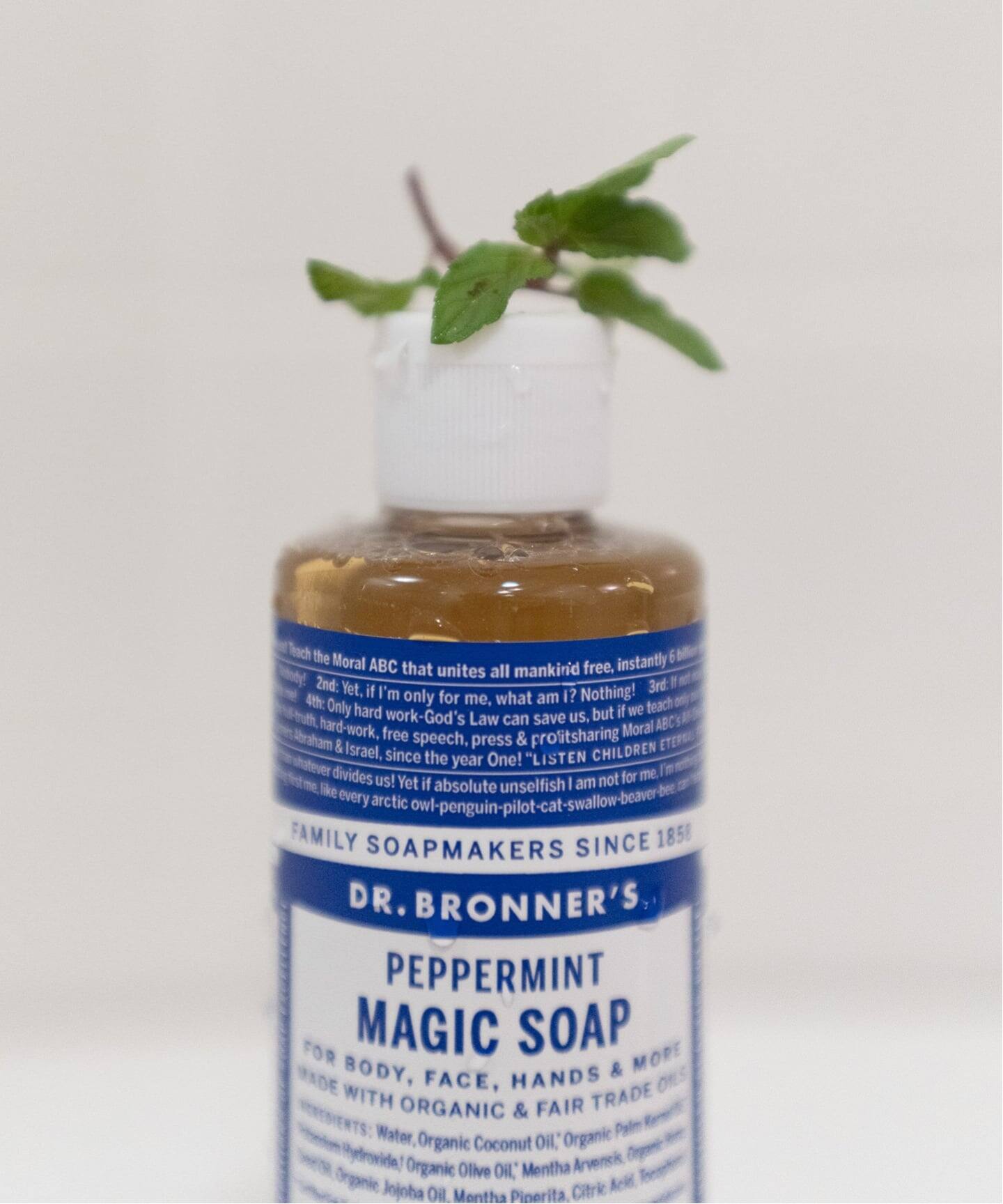 ☆【DR.BRONNER'S】マジックソープ ペパーミントS（237ml）（ボディ