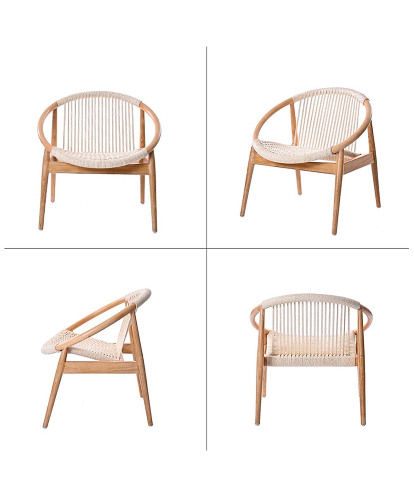 大型商品》【Sunflower Rattan/サンフラワーラタン】LOUNGE CHAIR NT