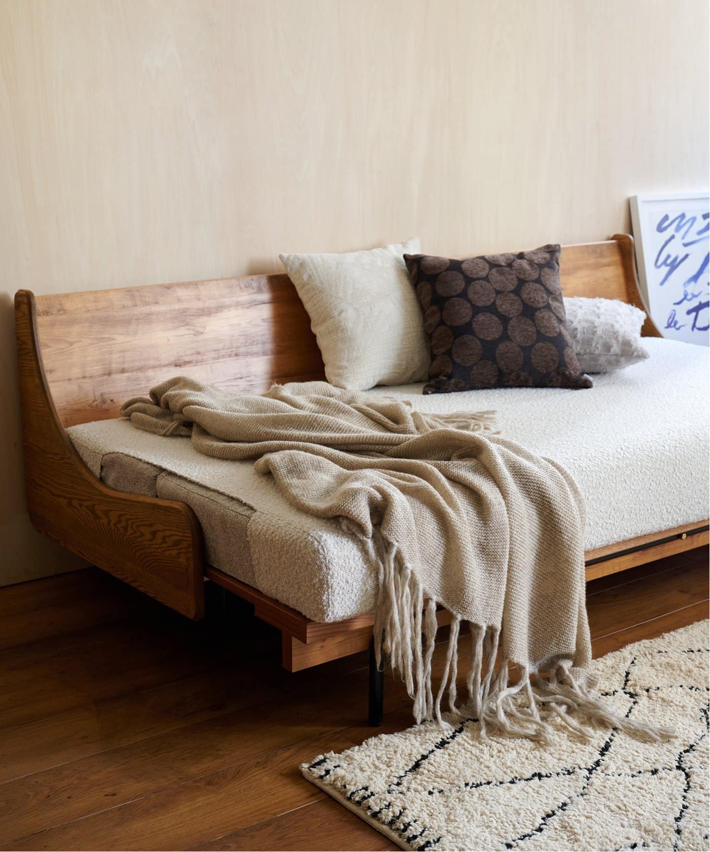 HABITAT EASY COVER 180cm Boucle(IV) ハビタソファ イージーカバー