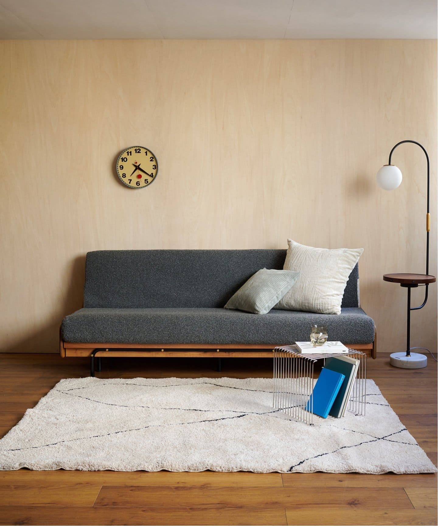 HABITAT EASY COVER 180cm Boucle(GRY) ハビタソファ イージーカバー