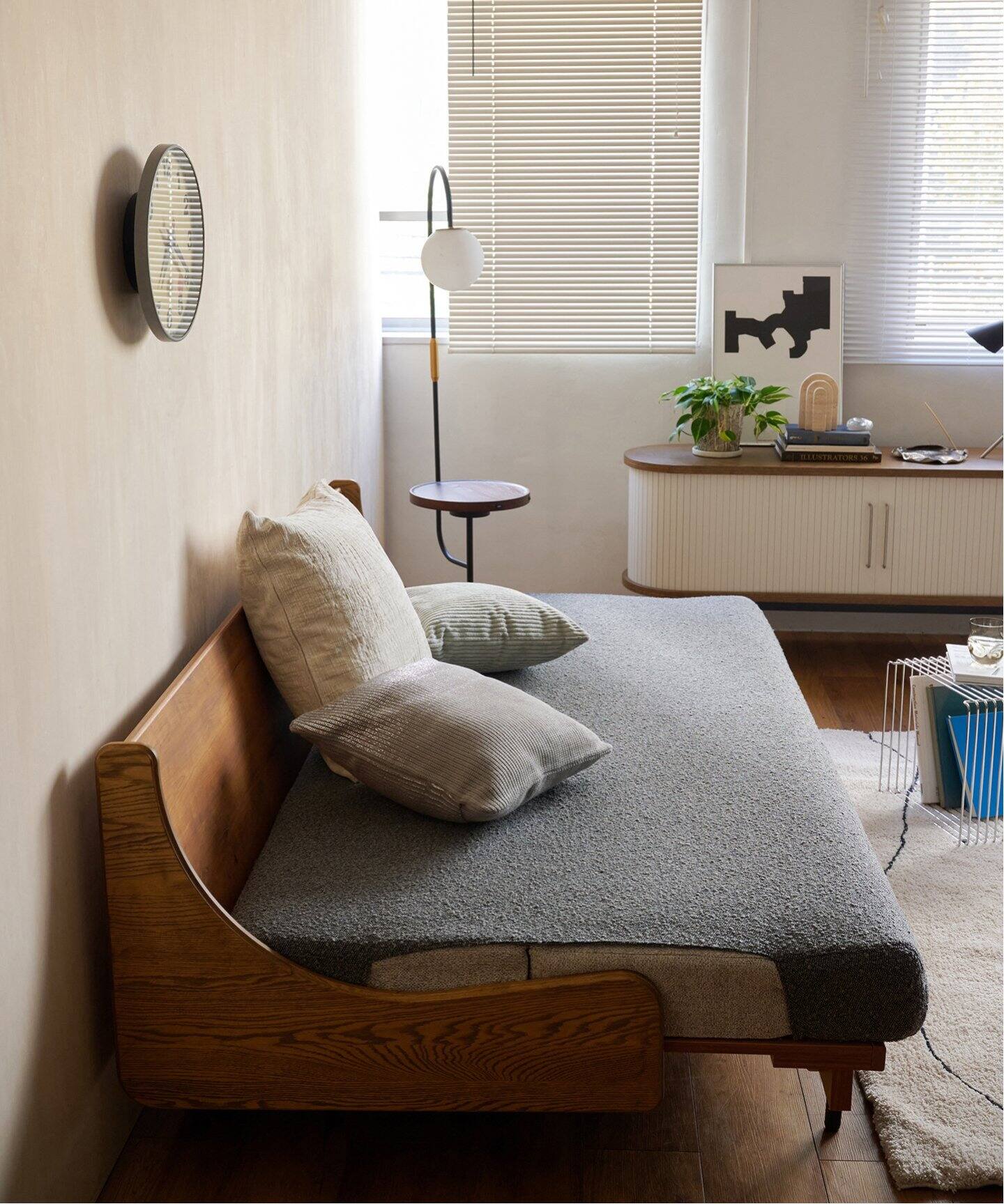 HABITAT EASY COVER 180cm Boucle(GRY) ハビタソファ イージーカバー