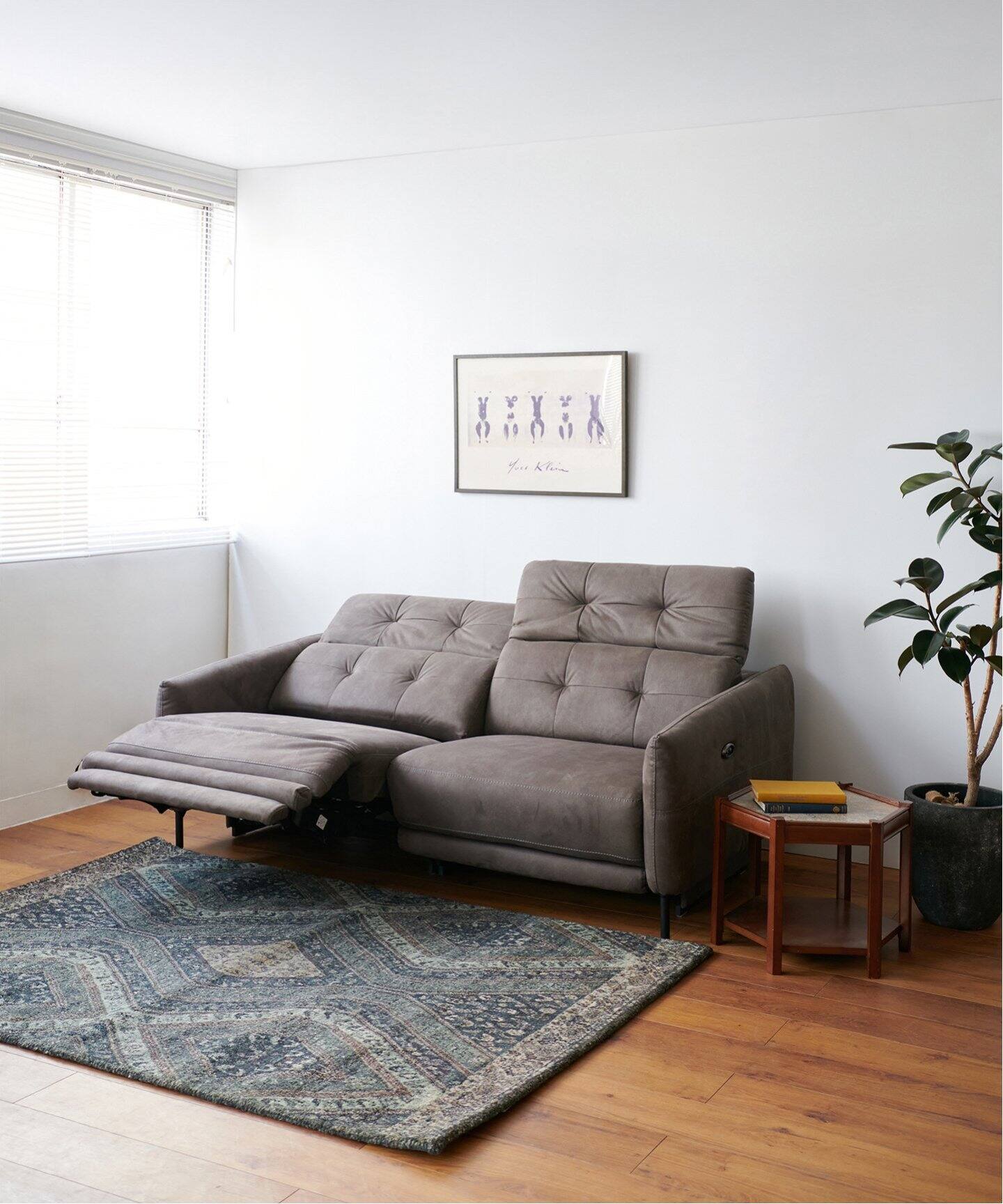 大型商品》SHEFFIELD RECLINING SOFA GREY シェフィールド 電動 ソファ