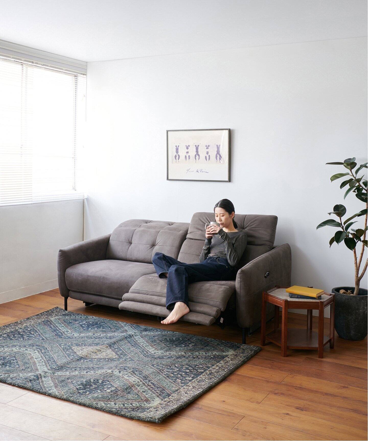 SHEFFIELD RECLINING SOFA GREY 電動 ソファ SHEFFIELD RECLINING SOFA GREY | ACME Furniture