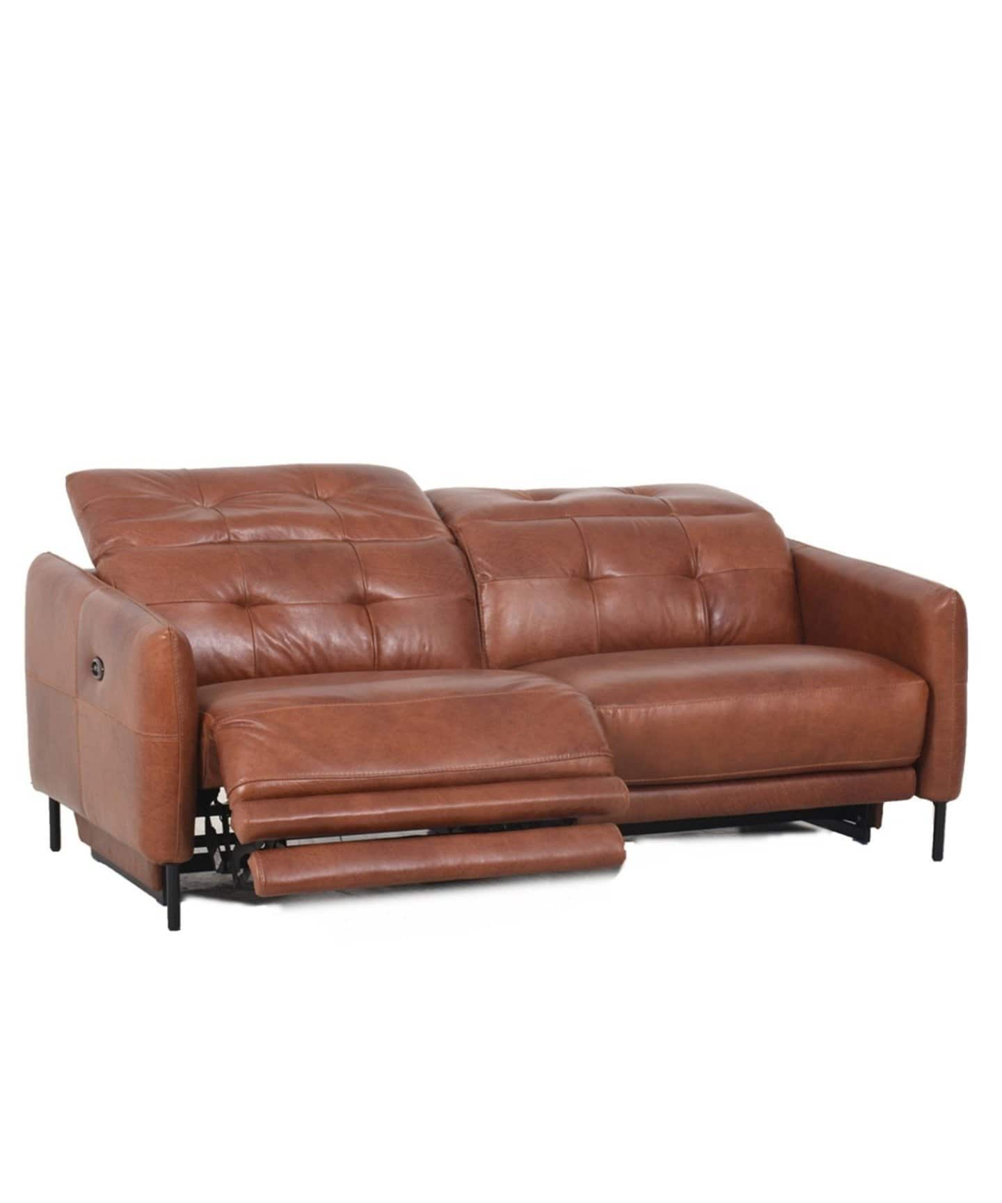 大型商品》SHEFFIELD SOFA LEATHER RB シェフィールド 電動 ソファ