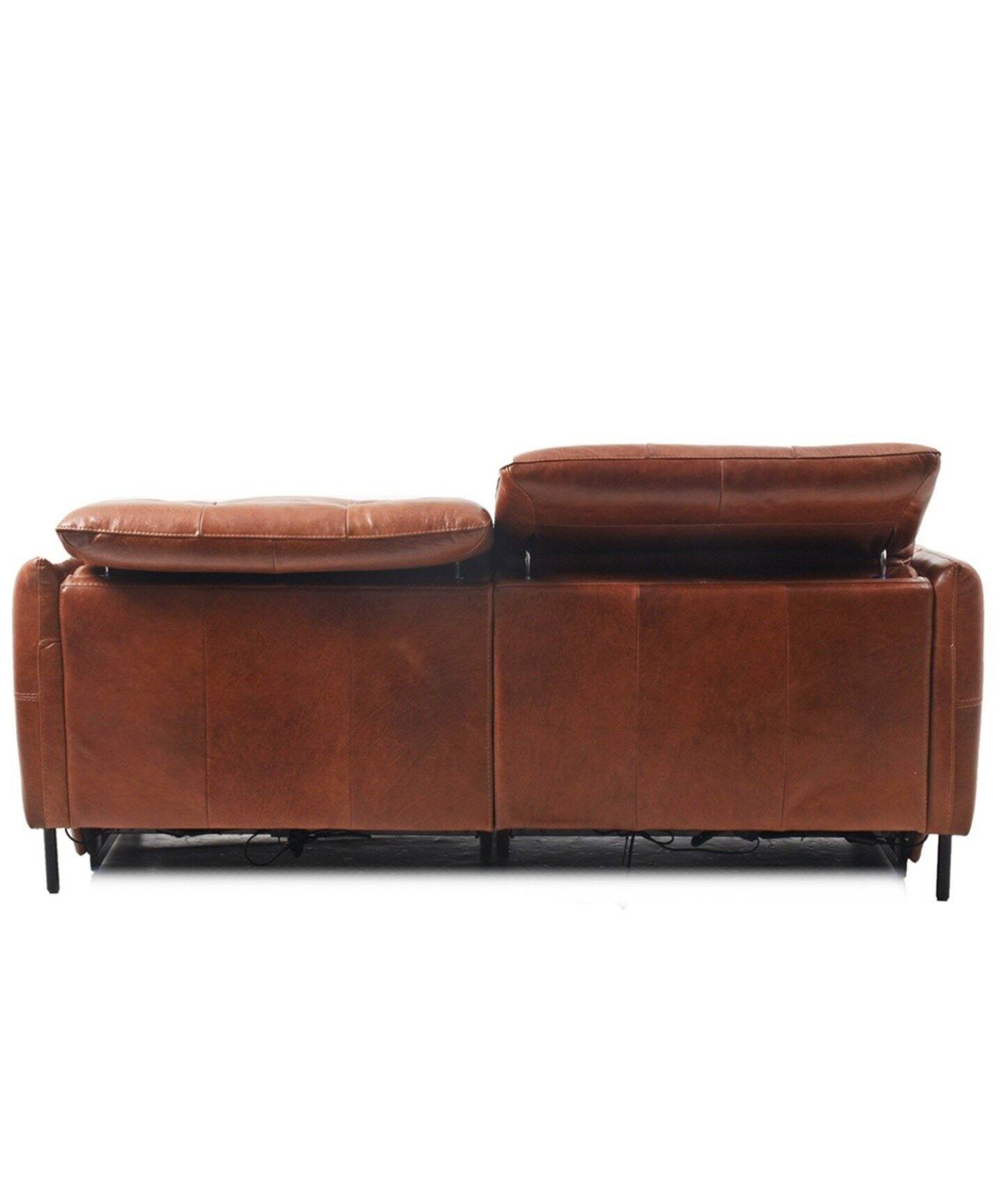 大型商品》SHEFFIELD SOFA LEATHER RB シェフィールド 電動 ソファ