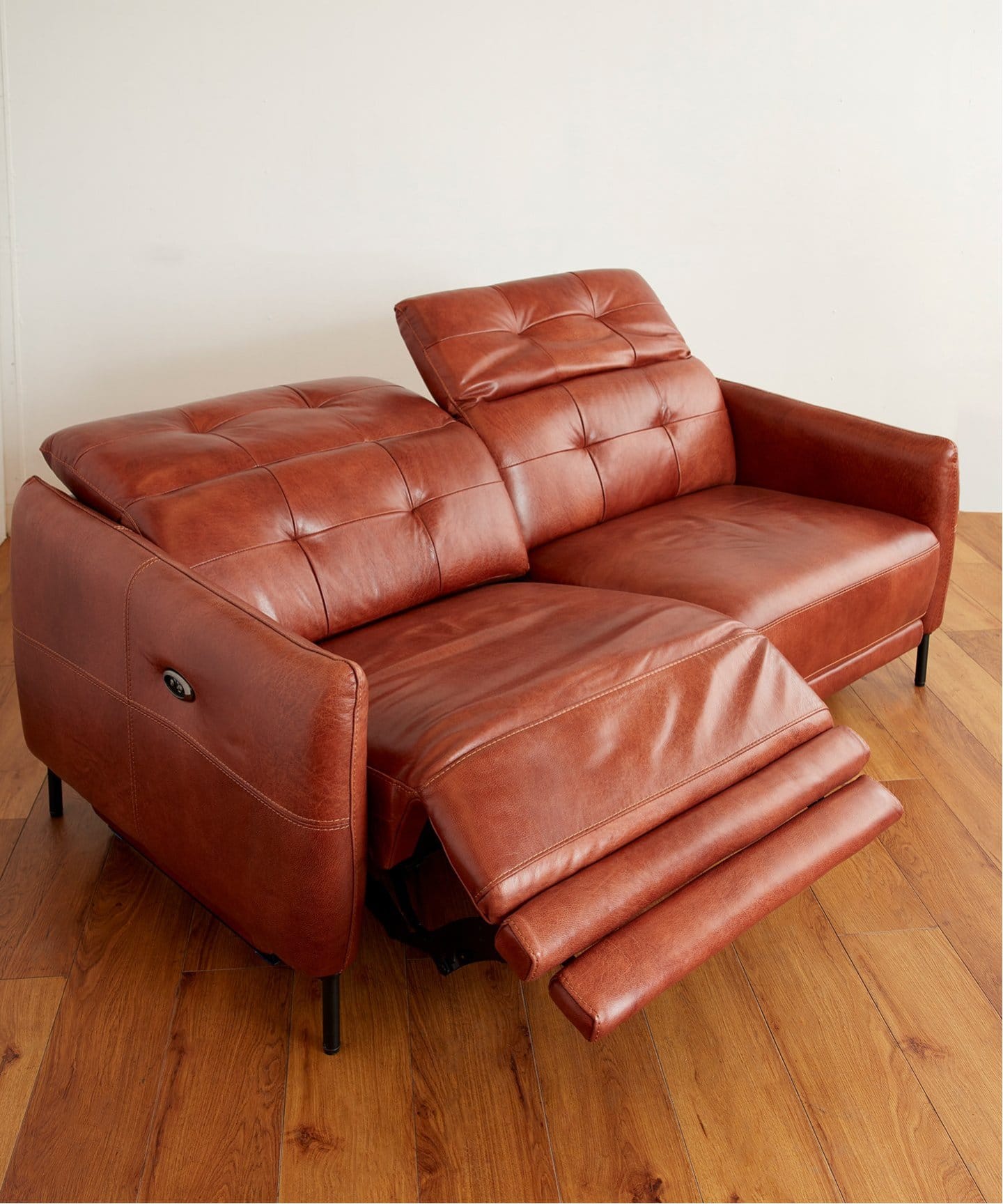 大型商品》SHEFFIELD SOFA LEATHER RB シェフィールド 電動 ソファ