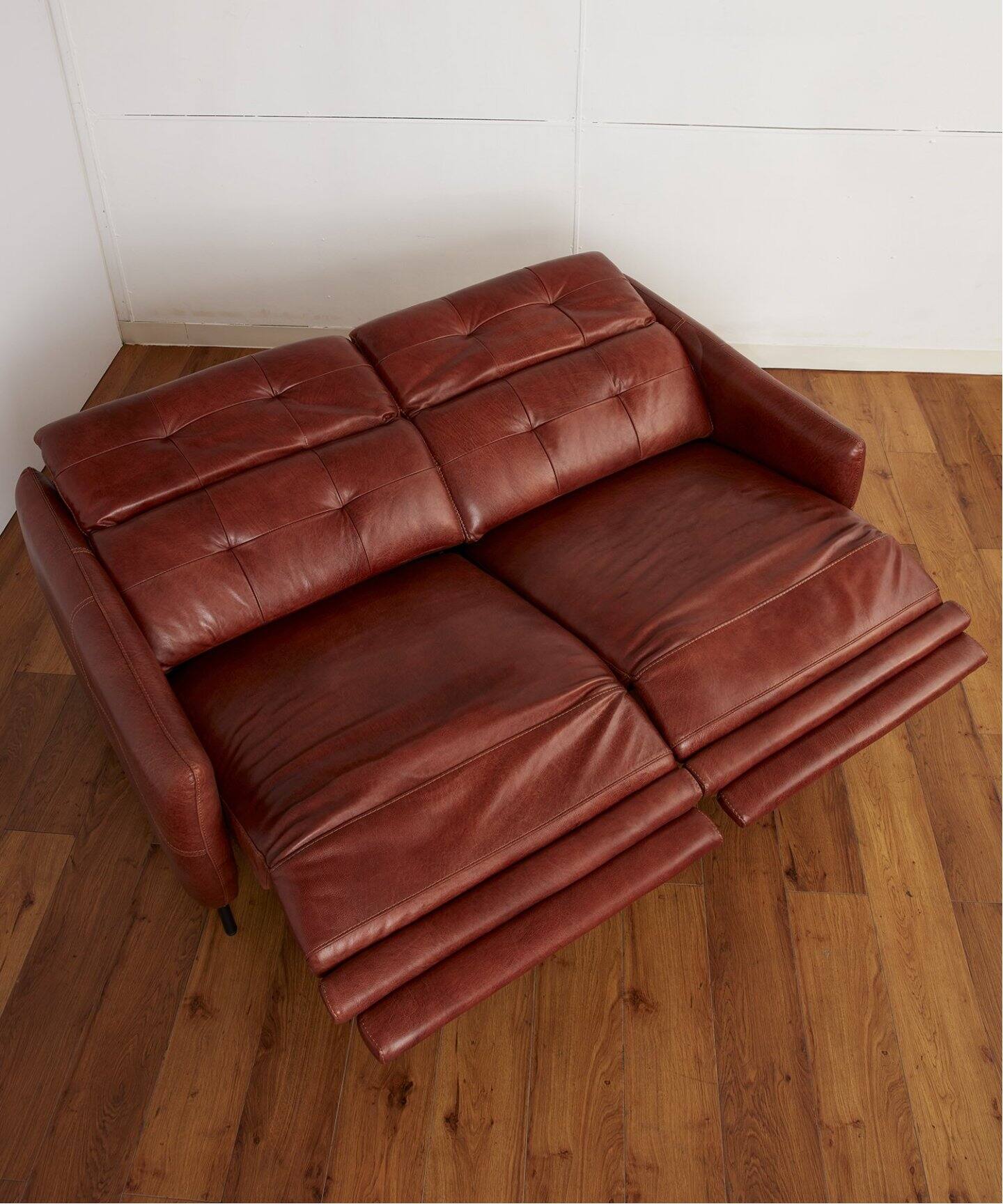 大型商品》SHEFFIELD SOFA LEATHER RB シェフィールド 電動 ソファ