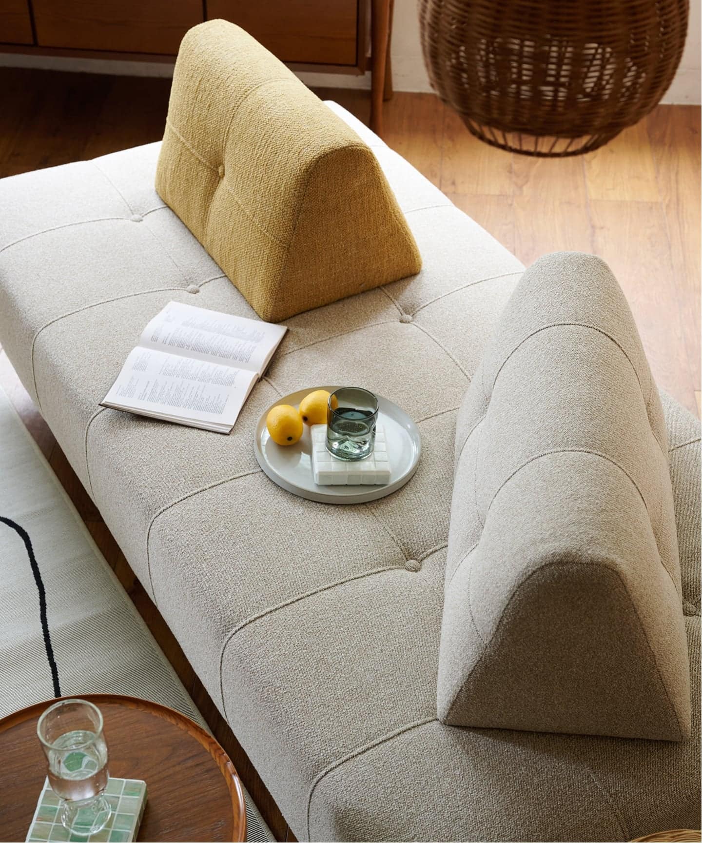 予約》PLAYA SOFA Back Cushion S(Y) プラヤソファ 背クッション