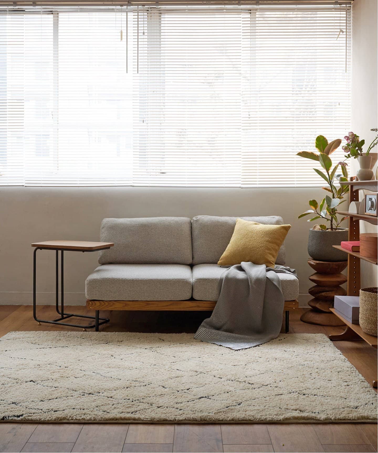 大型商品》LILLE SOFA 2P 2ND 25(IVORY) リルソファ（ソファ