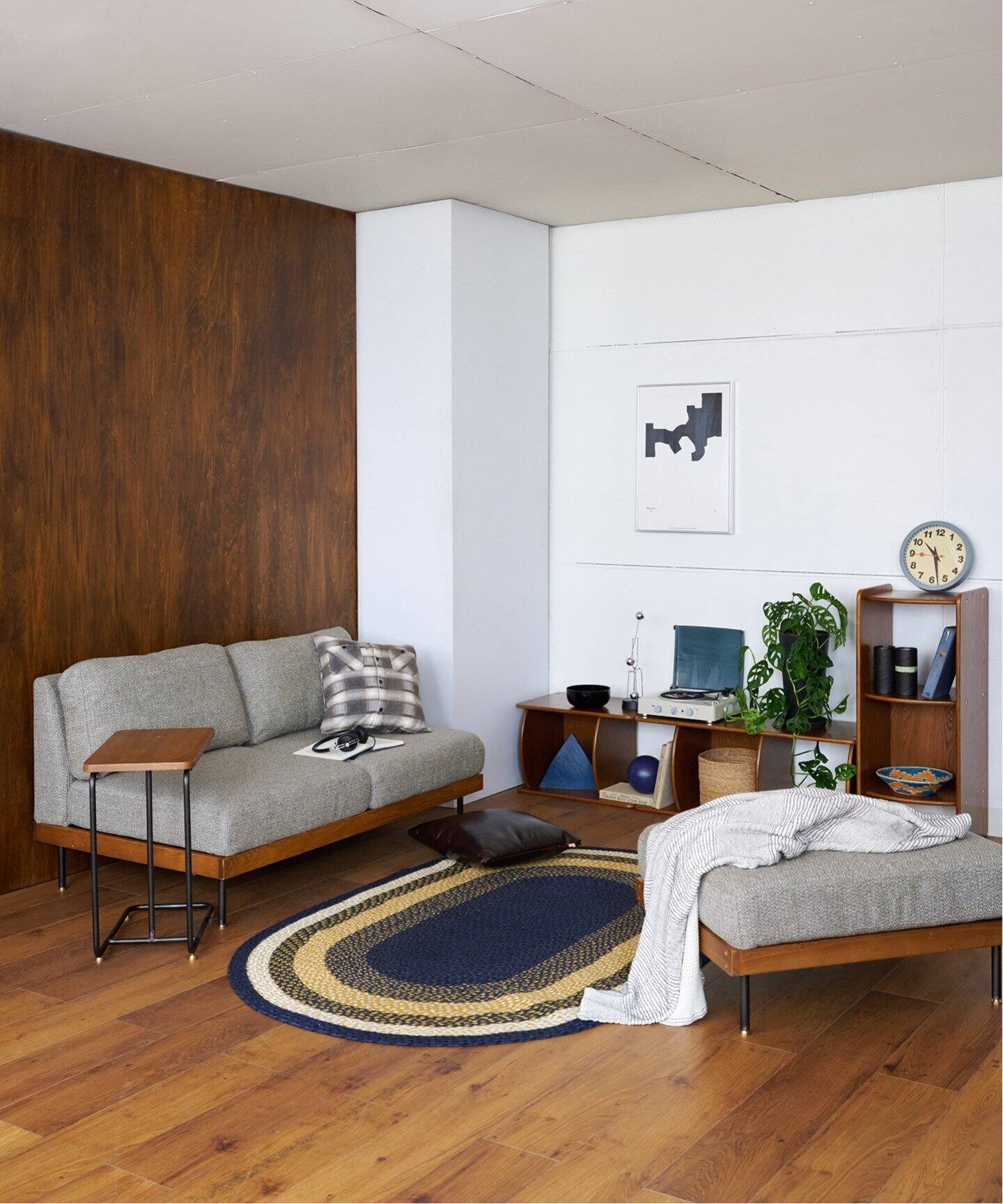 大型商品》LILLE SOFA 2P 2ND 25(GRY) リルソファ（ソファ
