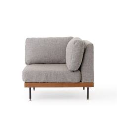 大型商品》LILLE CORNER SOFA 2ND 25(GRY) リルコーナーソファ（ソファ 