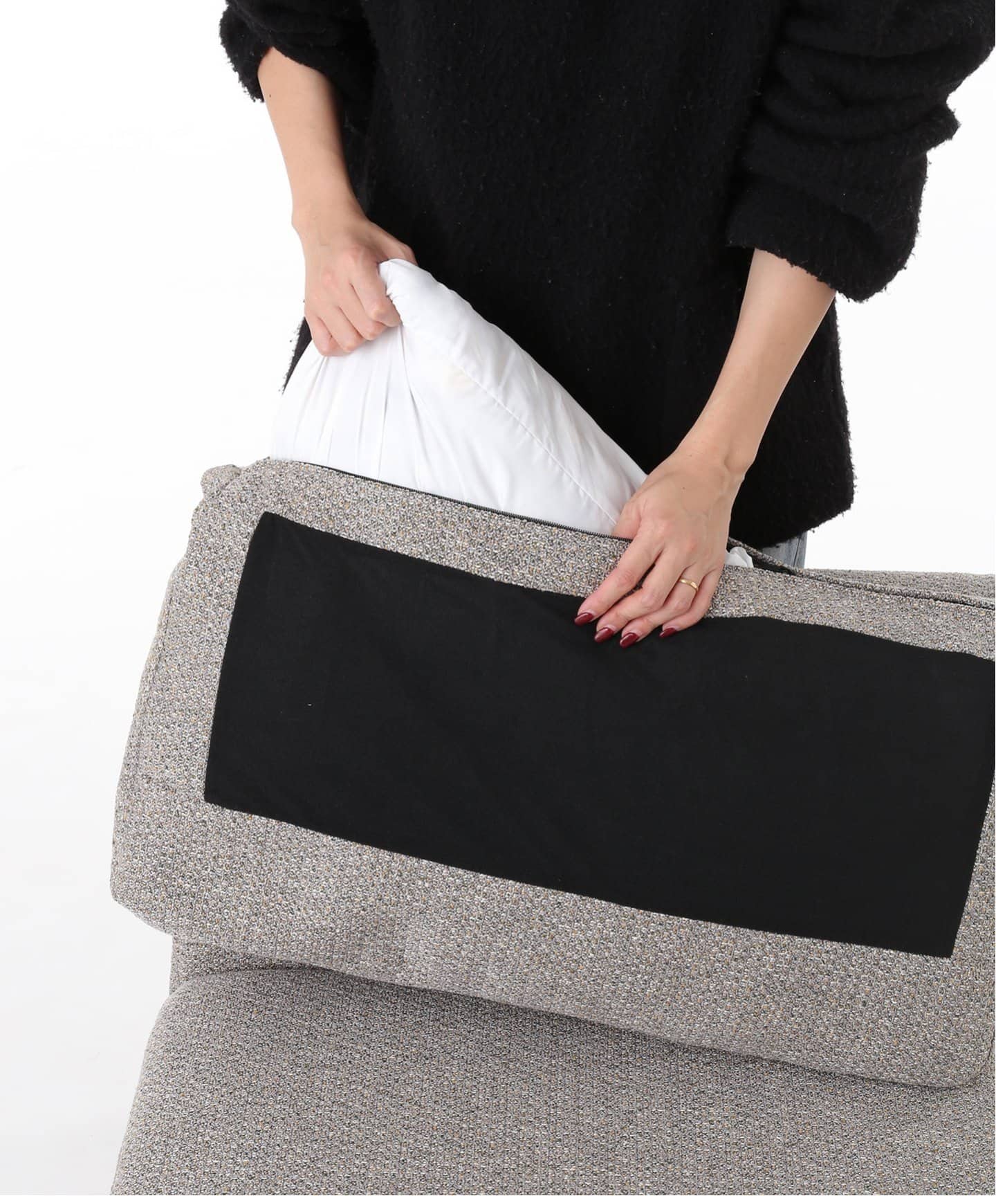 大型商品》LILLE CORNER SOFA 2ND 25(GRY) リルコーナーソファ（ソファ