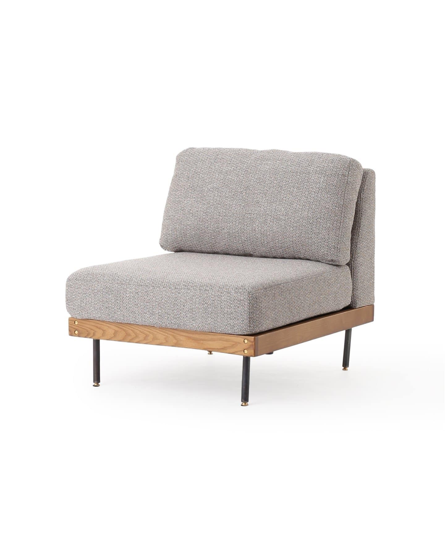 大型商品》LILLE SOFA 1P 2ND 25(GRY) リルソファ（ソファ）｜JOURNAL