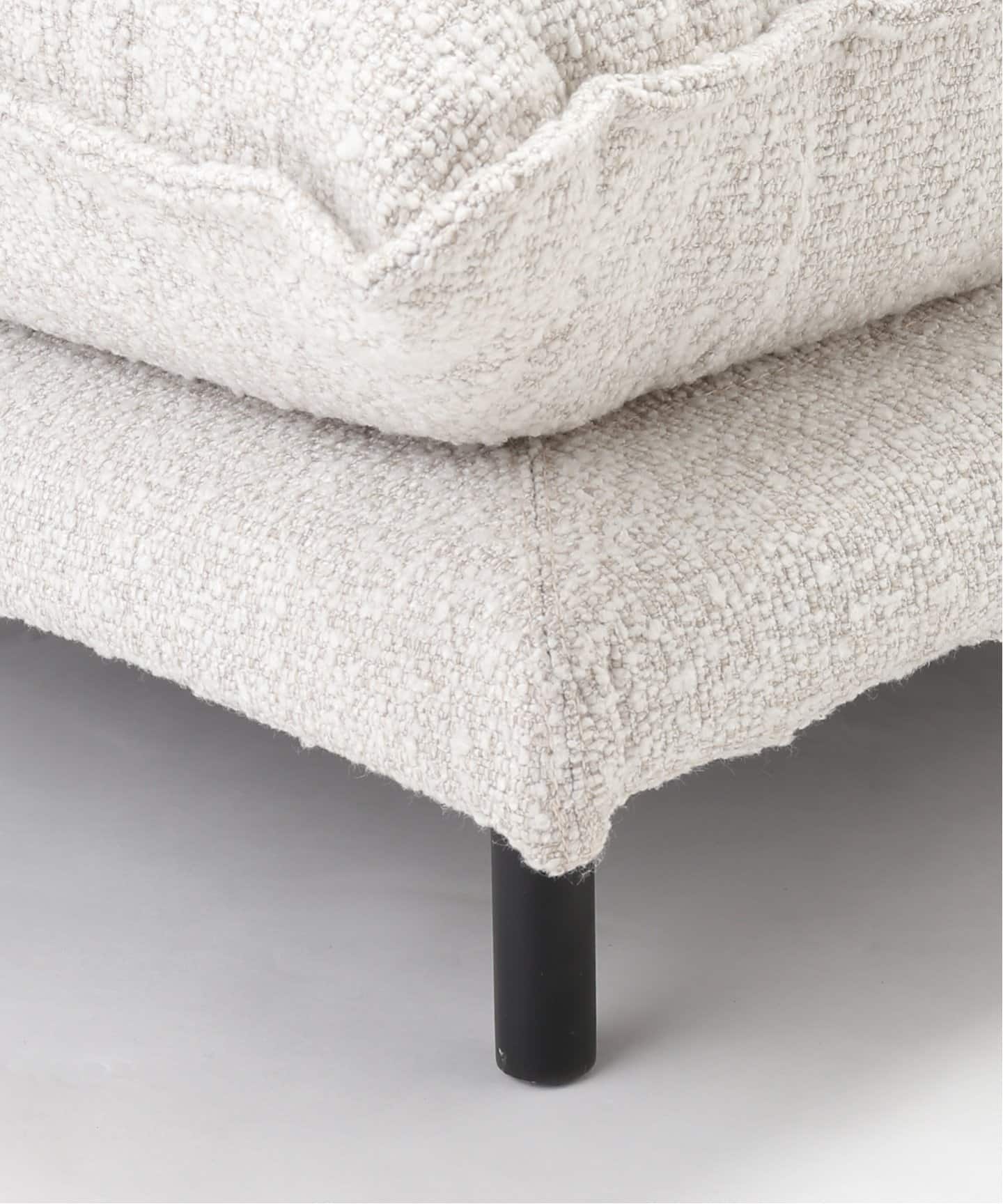 予約》《大型商品》PORTO SOFA Low W1200 Boucle(I) ポルト