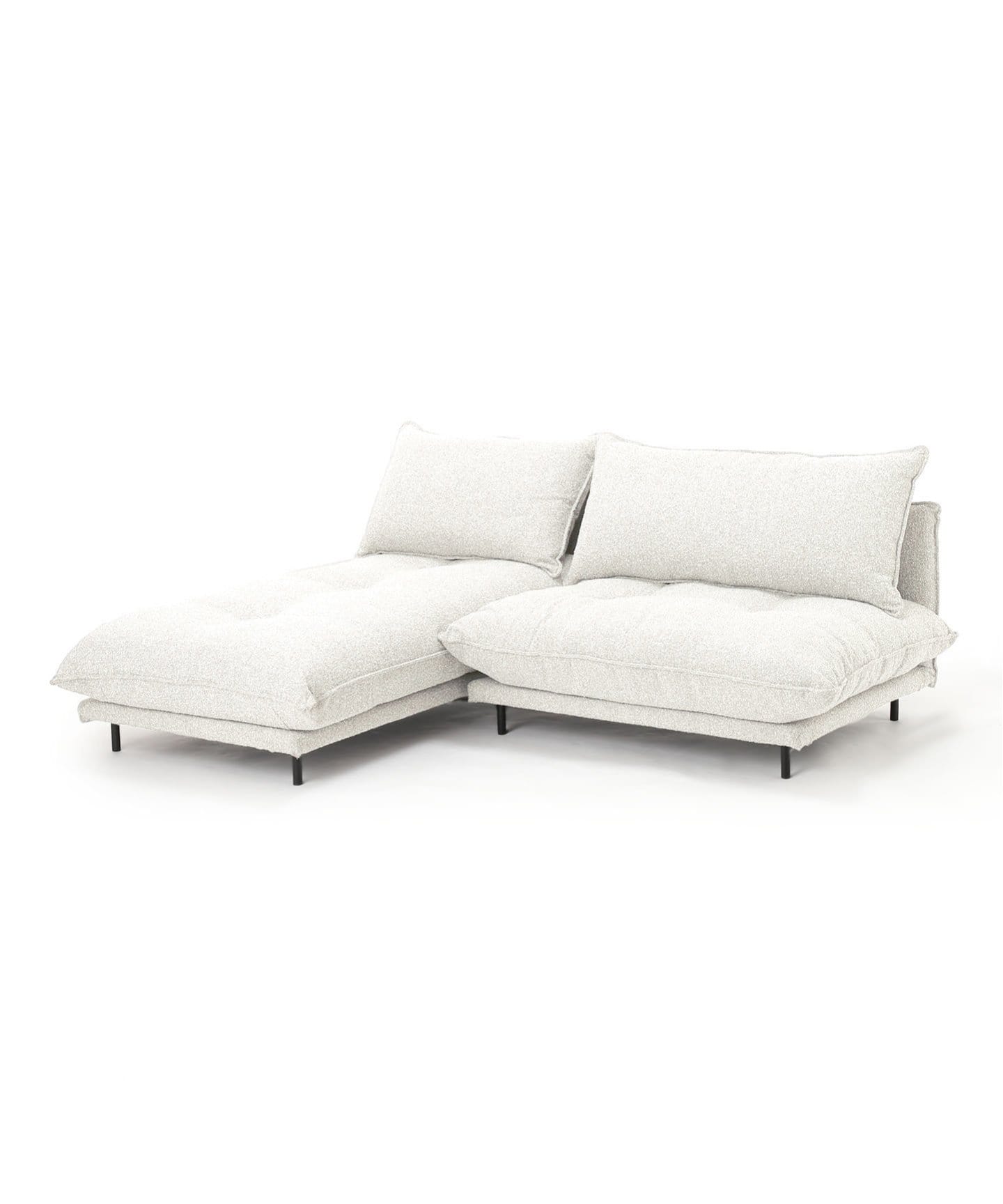 大型商品》PORTO SOFA Low W1200 Boucle(I) ポルトソファ