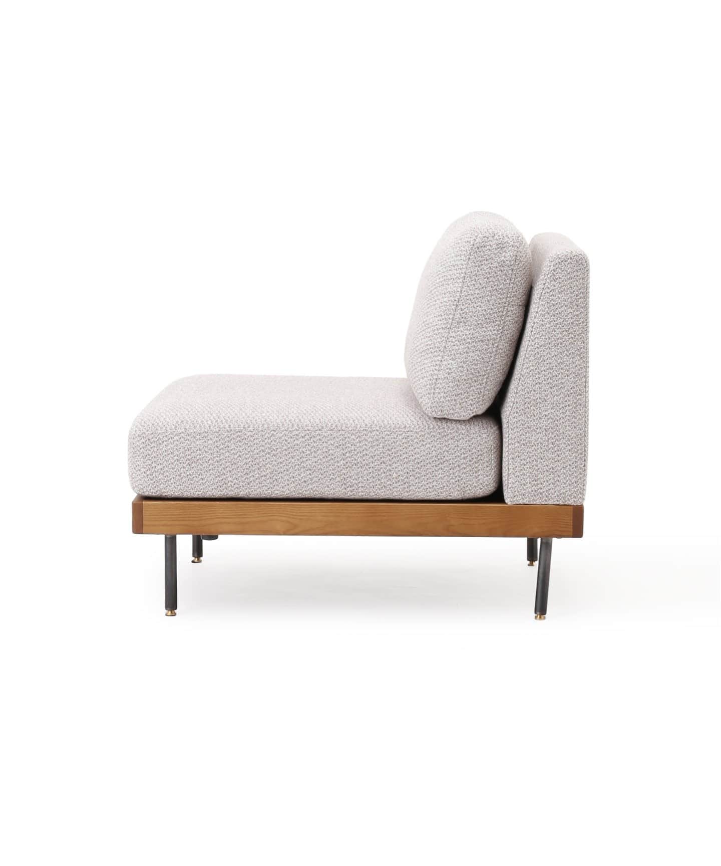 大型商品》LILLE SOFA 1P 2ND 25(IVORY) リルソファ（ソファ