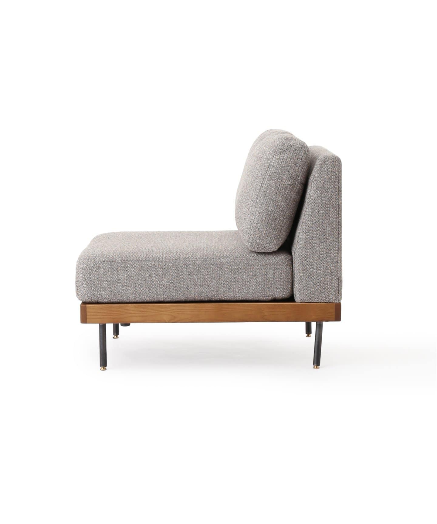 大型商品》LILLE SOFA 1P 2ND 25(GRY) リルソファ（ソファ）｜JOURNAL