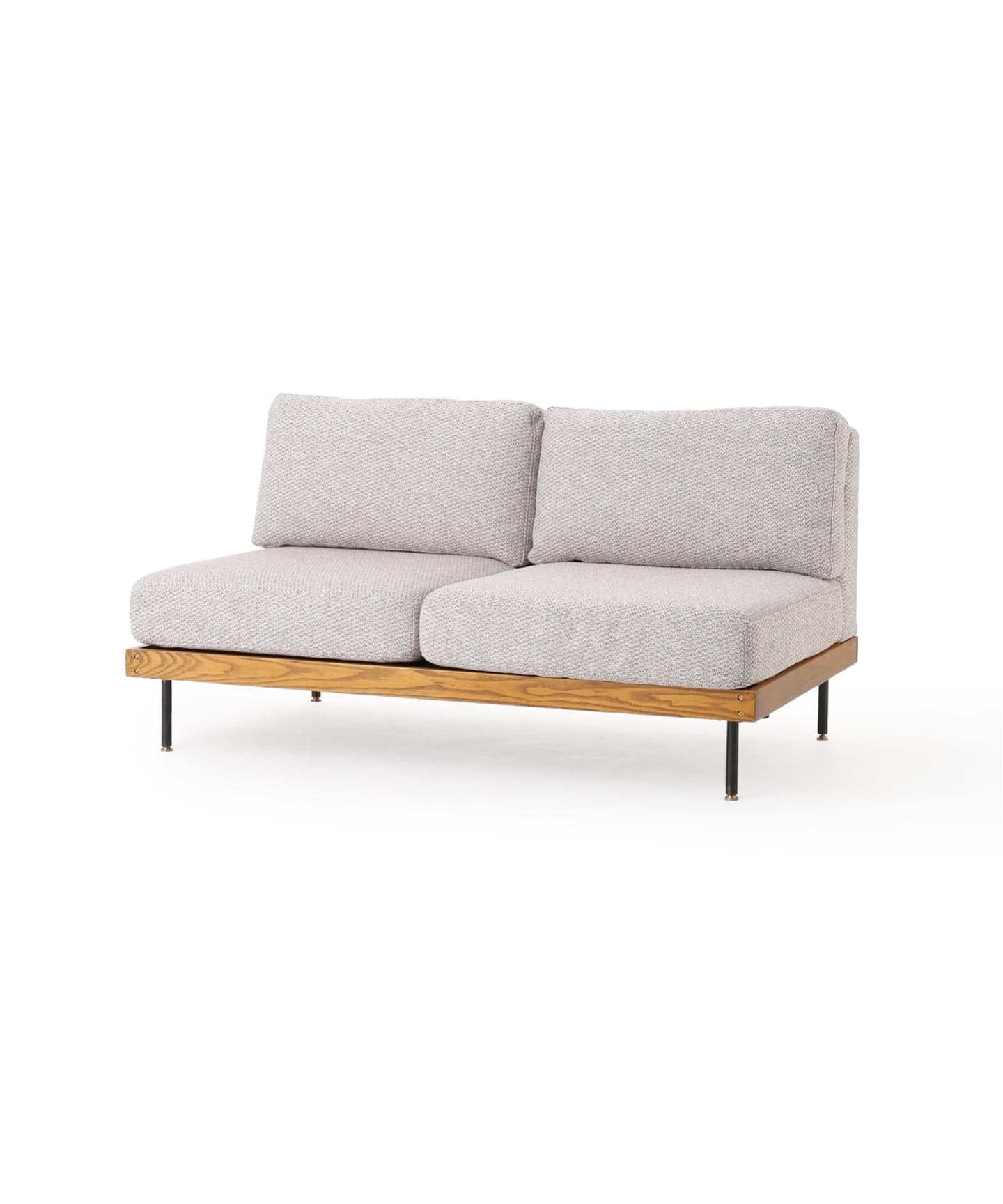 大型商品》LILLE SOFA 2P 2ND 25(IVORY) リルソファ（ソファ