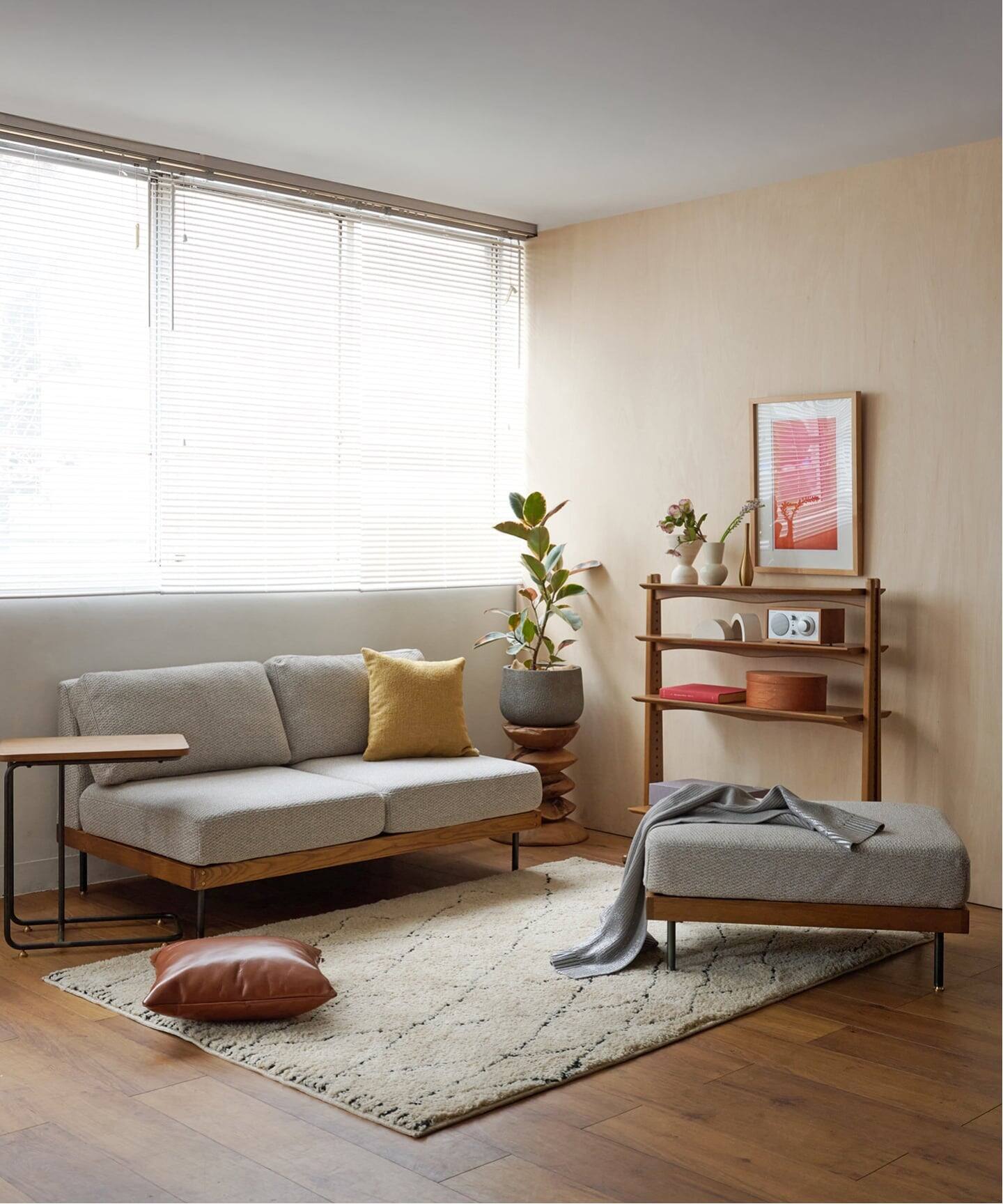 A*C様 journal standard furniture LILLE SO 大型商品》LILLE SOFA 2P 2ND 25(IVORY) リルソファ（ソファ