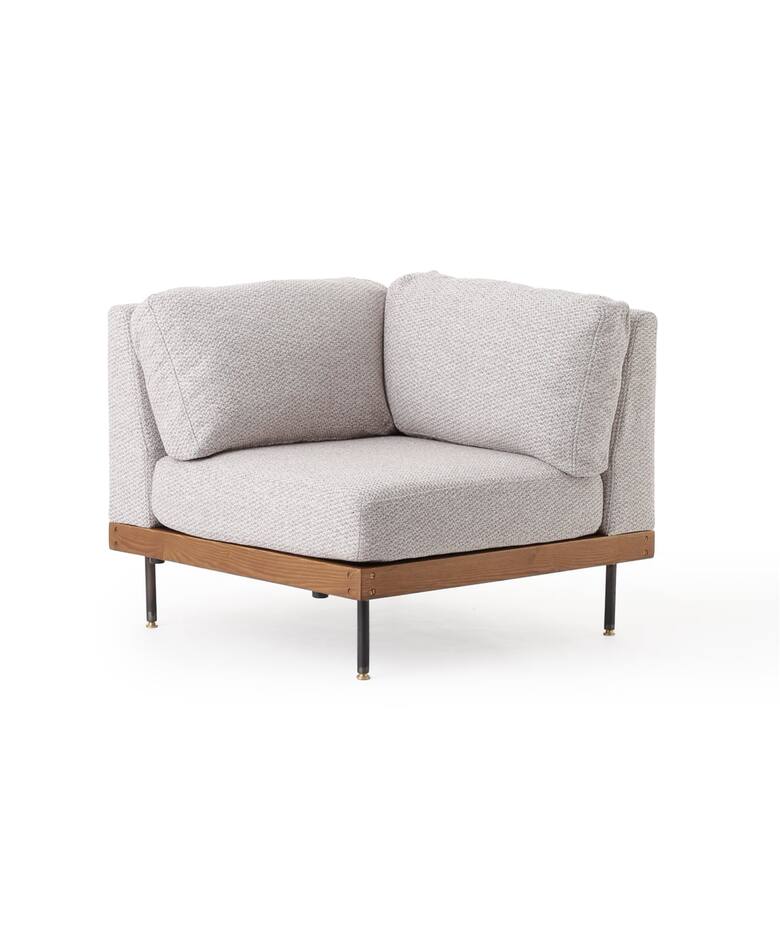 大型商品》LILLE CORNER SOFA 2ND 25(IVORY) リルコーナーソファ 