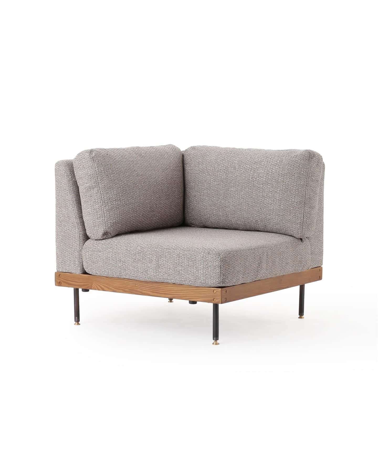 大型商品》LILLE CORNER SOFA 2ND 25(GRY) リルコーナーソファ（ソファ