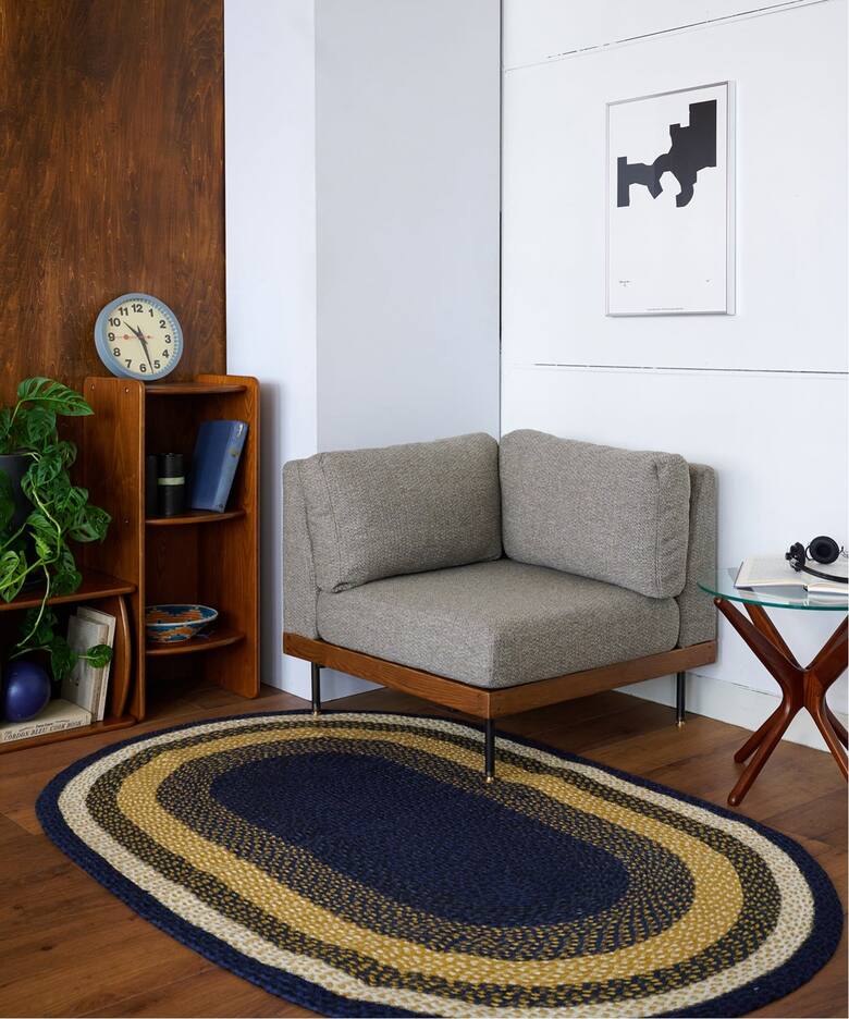 大型商品》LILLE CORNER SOFA 2ND 25(GRY) リルコーナーソファ（ソファ 