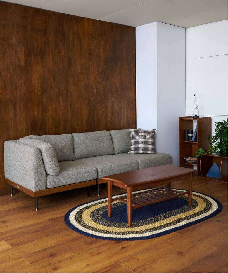 大型商品》LILLE CORNER SOFA 2ND 25(GRY) リルコーナーソファ（ソファ 