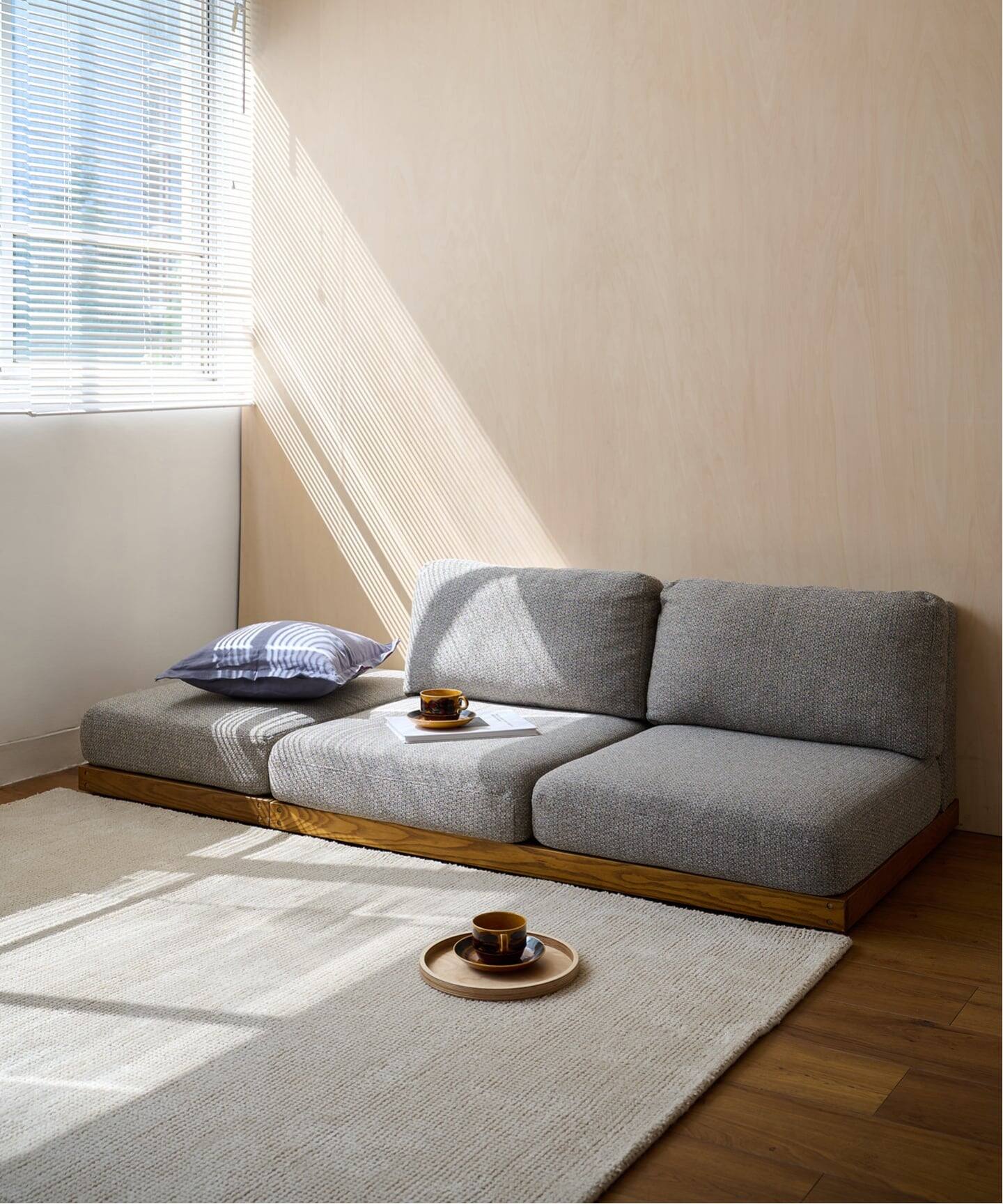 大型商品》LILLE SOFA 2P 2ND 25(IVORY) リルソファ（ソファ