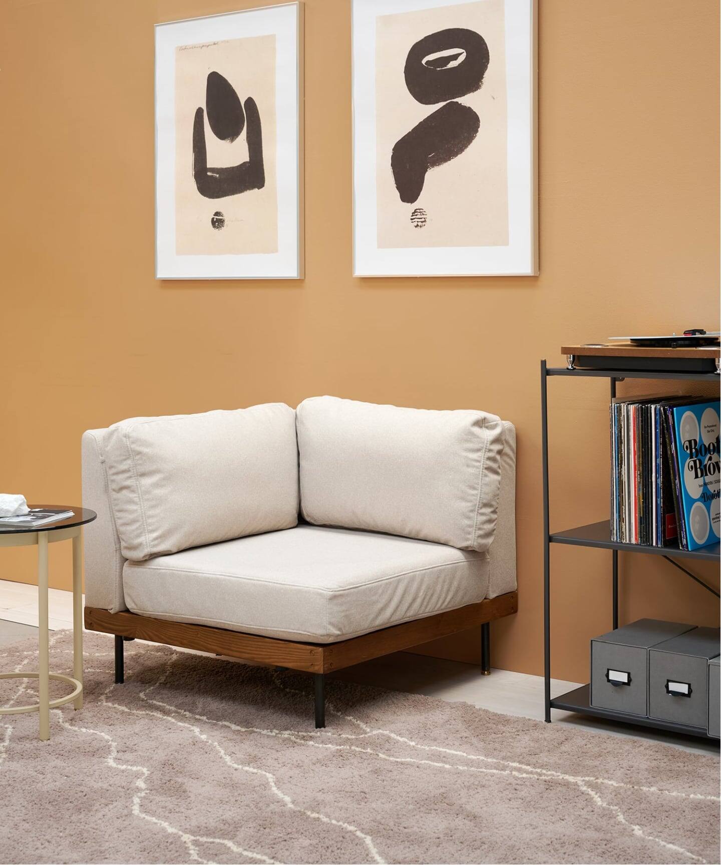 予約》《大型商品》LILLE CORNER SOFA 25AW Fabric(I) リル