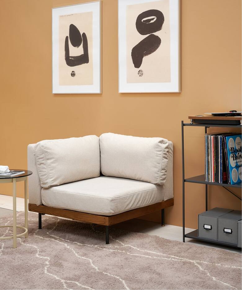 大型商品》LILLE CORNER SOFA 25AW Fabric(I) リルコーナーソファー 