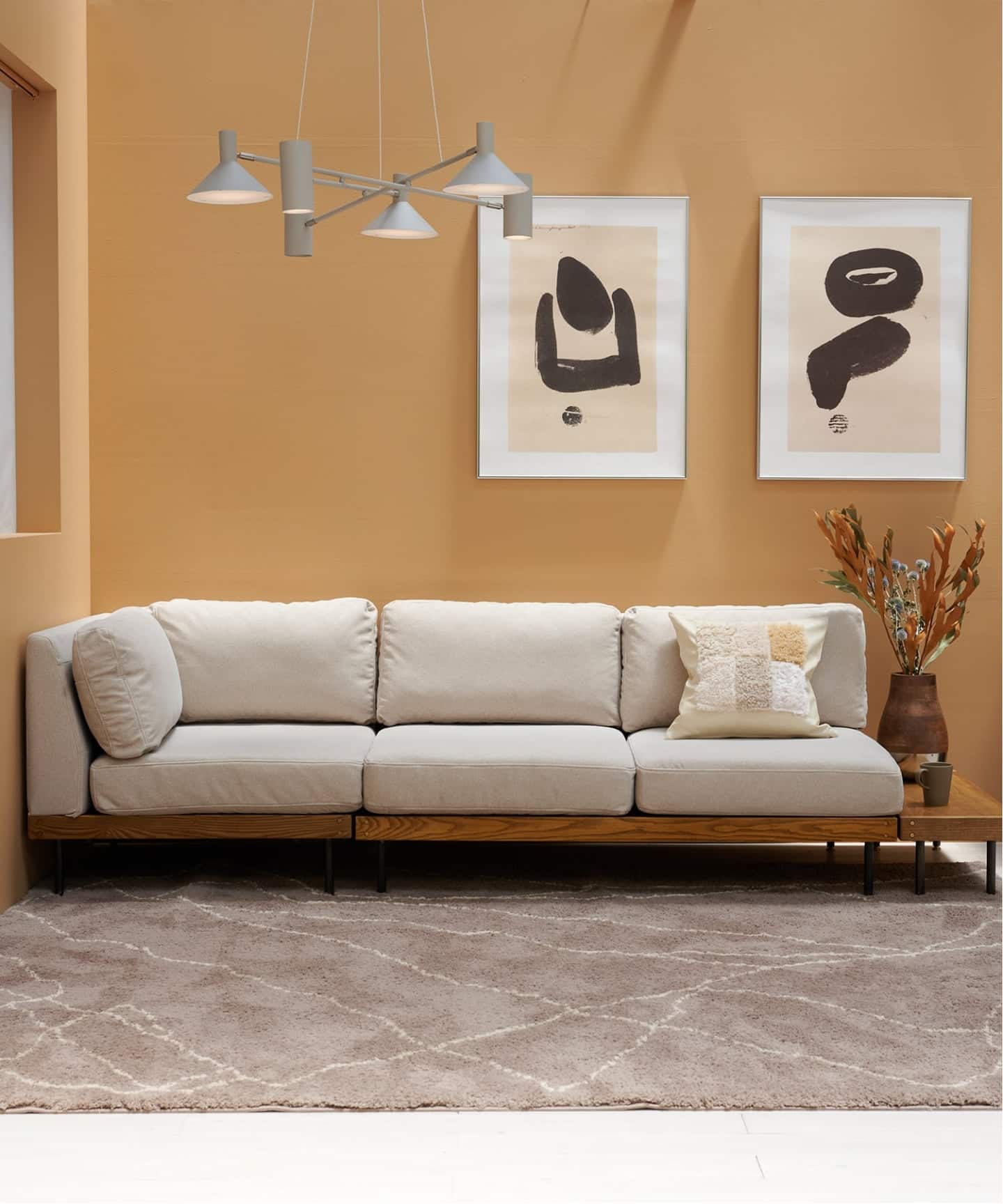 値下げ◎美品☆LILLE CORNER SOFA BE リル コーナーソファ 大型商品》LILLE CORNER SOFA 25AW Fabric(I) リルコーナー