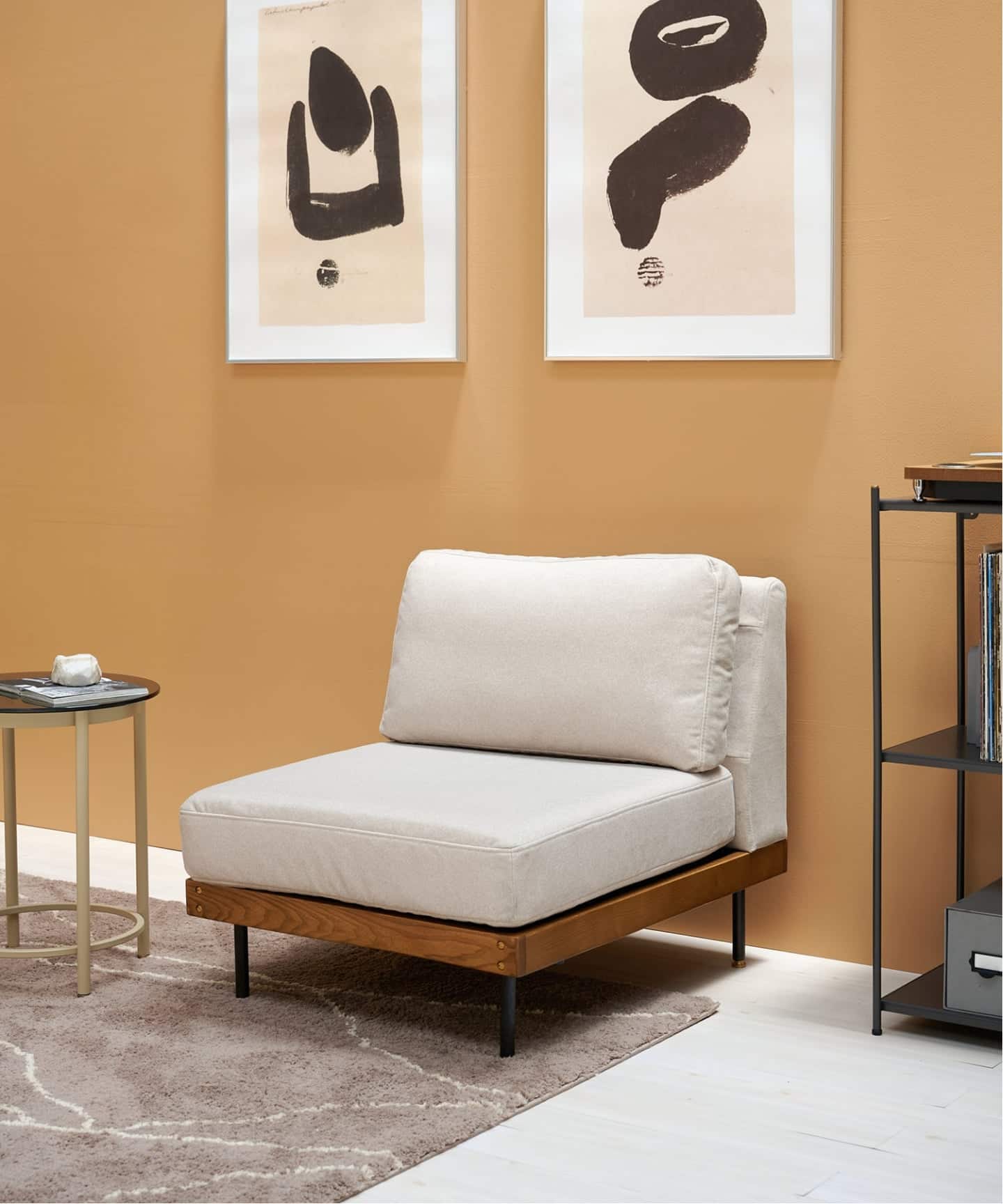 【LILLE /リルシリーズ】1人掛けソファ LILLE CORNER SOFA 2ND 25(GRY) | ACME Furniture