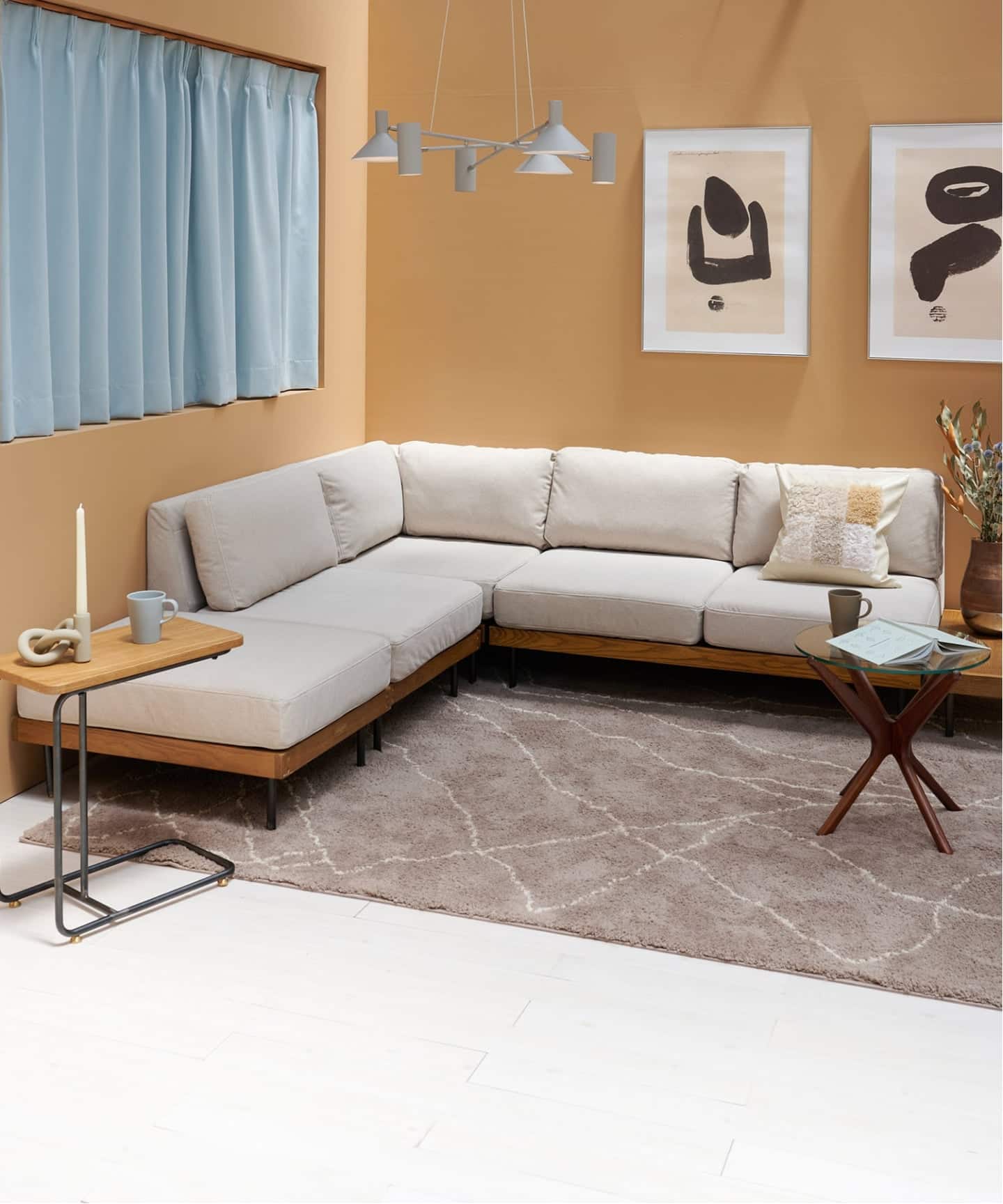 大型商品》LILLE SOFA 1P 25AW Fabric(I) リルソファ 1シーター