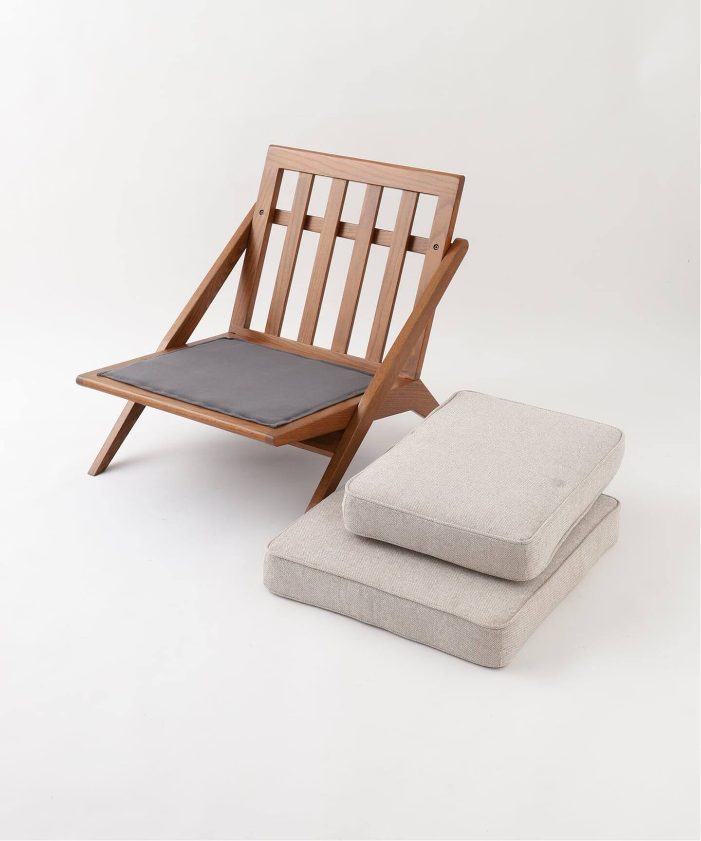 大型商品》GHENT LOUNGE CHAIR BEIGE ヘント ラウンジチェア（ソファ