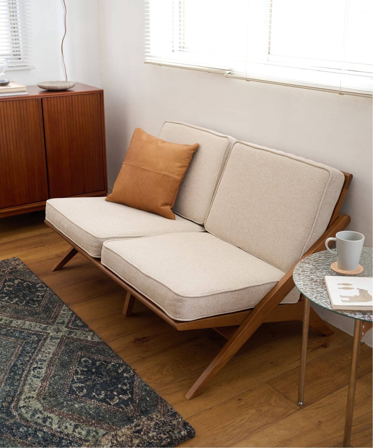 大型商品》GHENT SOFA 2P BEIGE ヘント ソファ（ソファ）｜JOURNAL