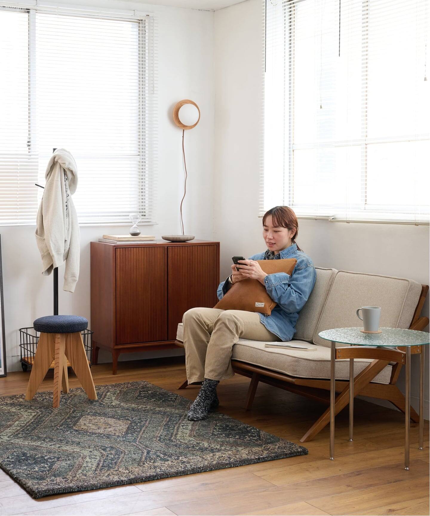 大型商品》GHENT SOFA 2P BEIGE ヘント ソファ（ソファ）｜JOURNAL
