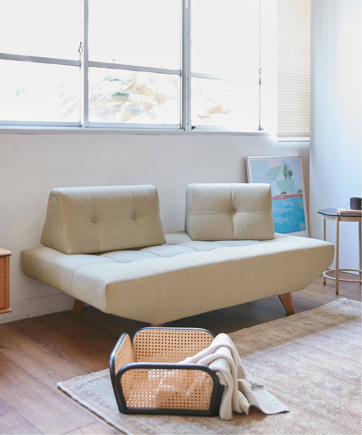 大型商品》PLAYA SOFA W1545 Base PFF(BE) プラヤソファ ベース