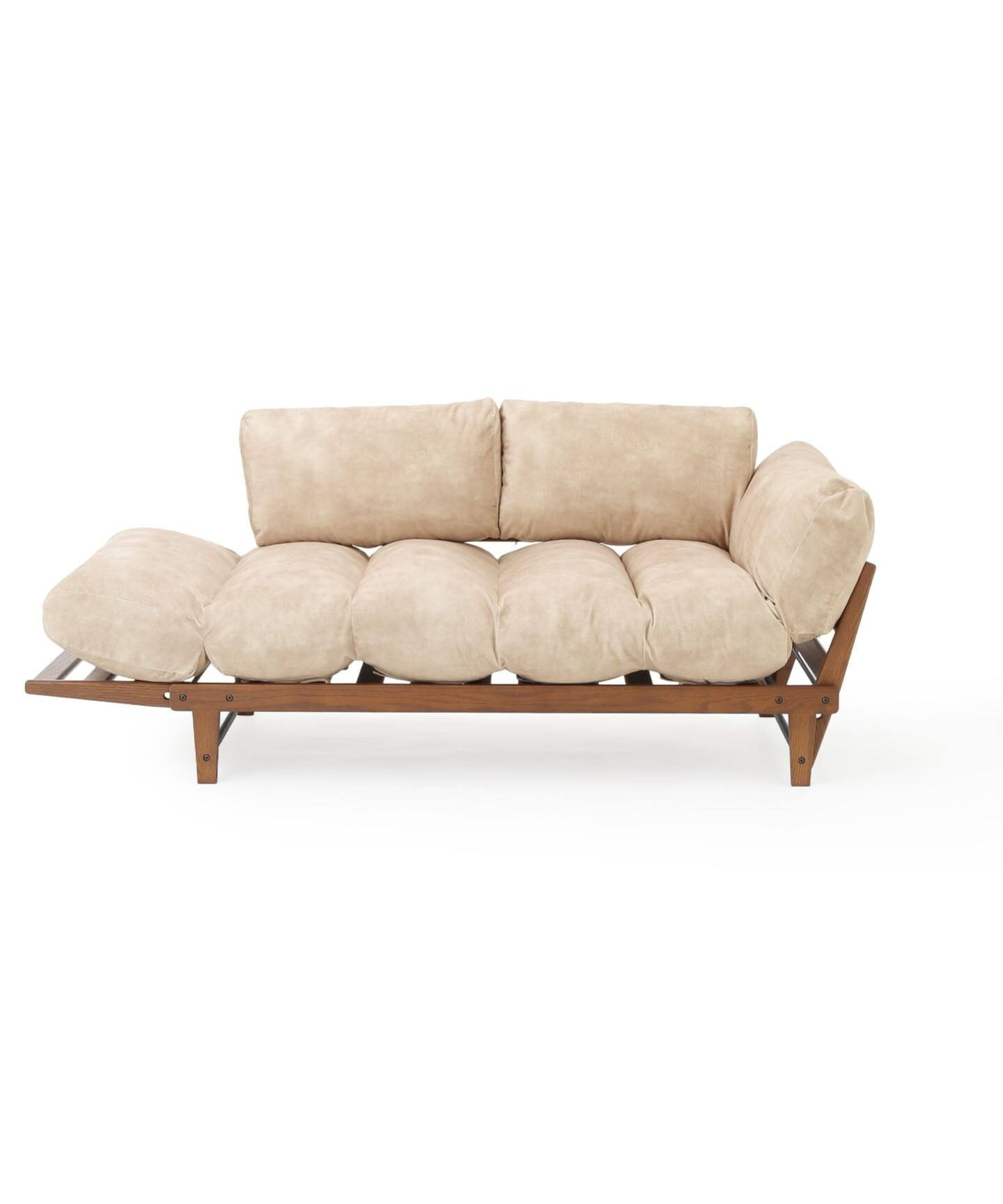 大型商品》ALVESTA SOFA 2ND VELVET BE アルベスタソファ ベージュ