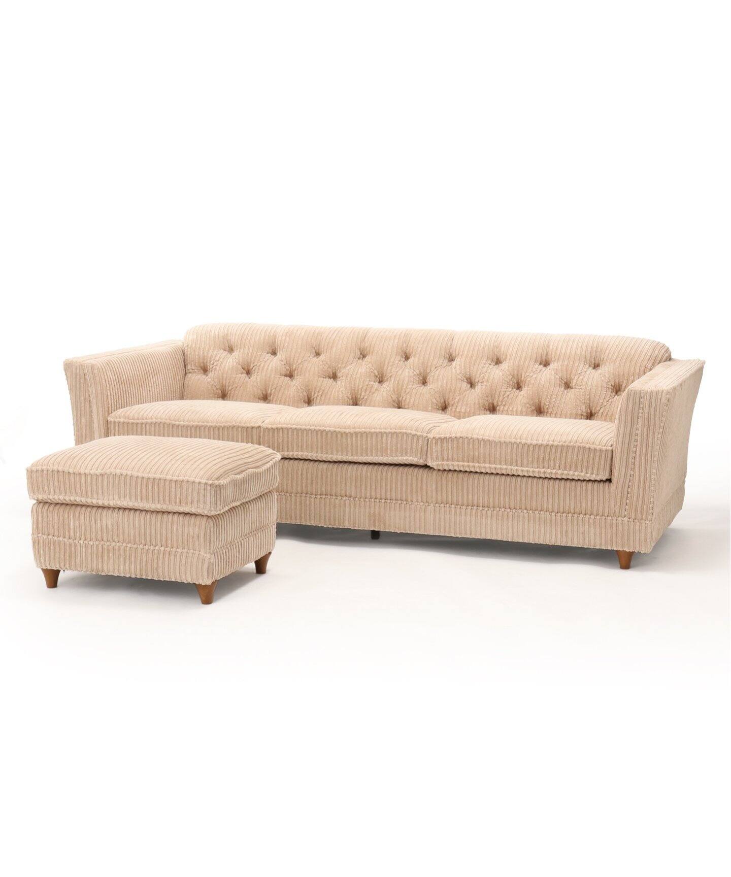 予約》LAKEWOOD OTTOMAN BEIGE レイクウッドオットマン ベージュ 