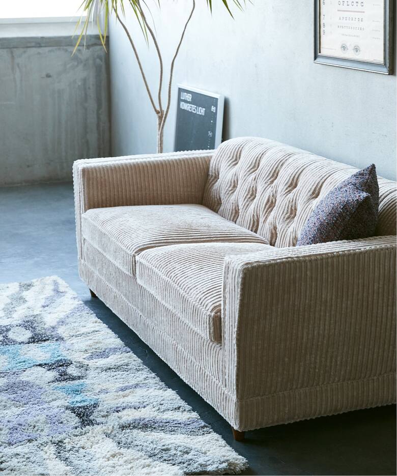 大型商品》LAKEWOOD SOFA 2P ベージュ W180 レイクウッドソファ 